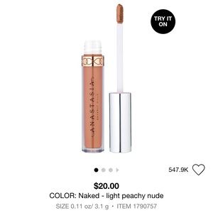 Anastasia Beverly Hills liquid nude lipstick